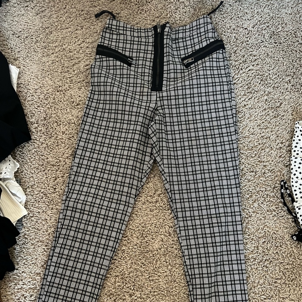Top shop Checkered Pants